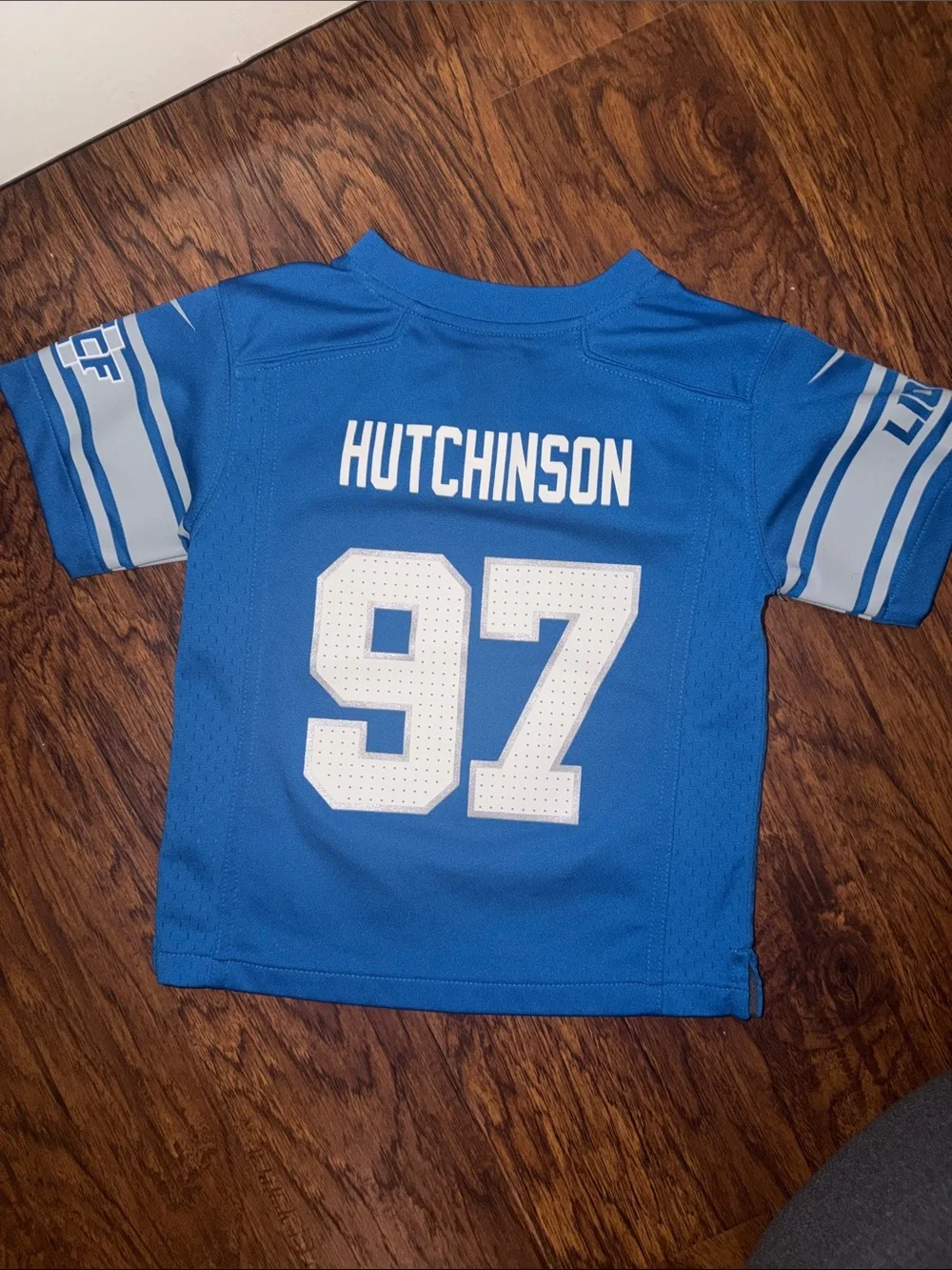 Nike Kids Royal Blue & White Number 97 Football Jersey